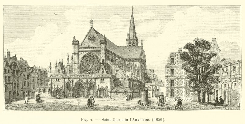 Saint Germain lAuxerrois, 1650 tekijältä French School