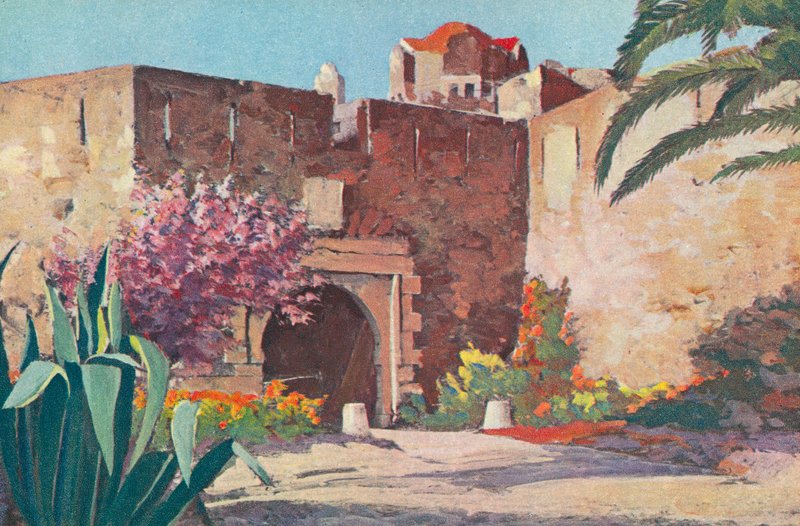 Saint Tropez: linnoitus (värilitro) tekijältä French School