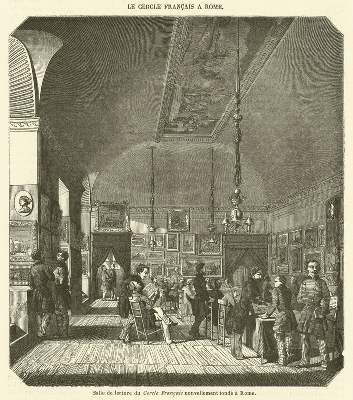 Roomaan vastaperustetun Cercle Francais