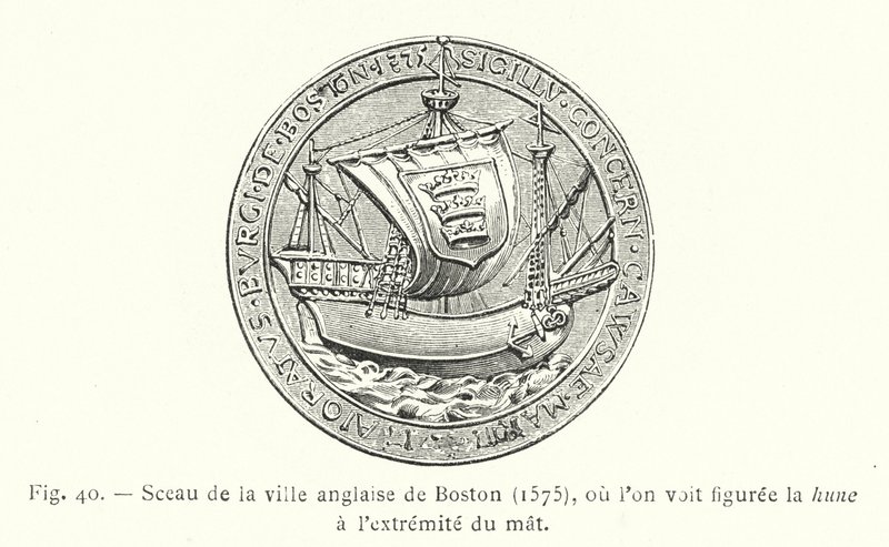 Englannin Bostonin kaupungin sinetti tekijältä French School