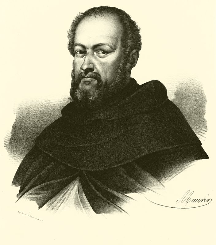 Sebastiano del Piombo, muotokuva (kaiverrus) tekijältä French School