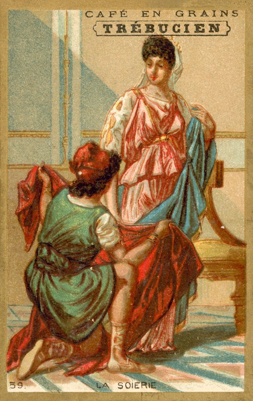 Silkki (chromolitho) tekijältä French School