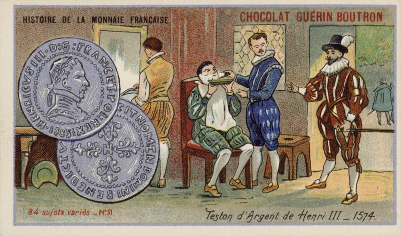 Henry III:n hopeatestoni tekijältä French School