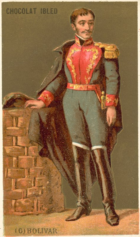 Simon Bolivar, Venezuelan sotilaallinen ja poliittinen johtaja tekijältä French School