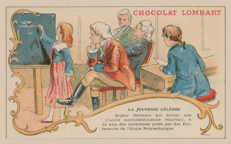 Sophie Germain, loistava nuori matemaatikko tekijältä French School