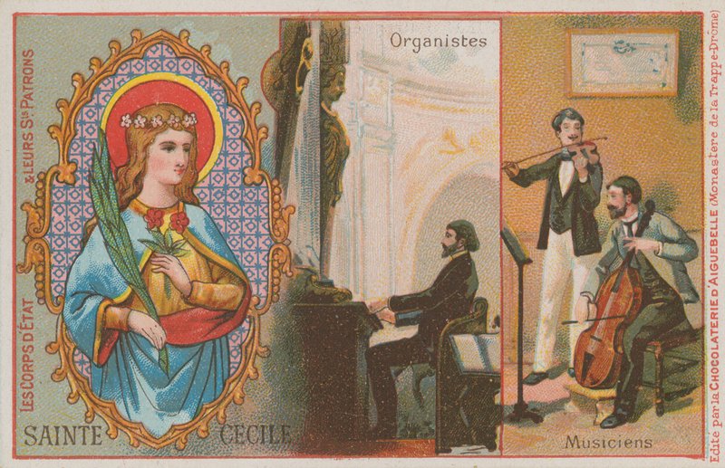 St Cecilia, urkuri ja muusikot tekijältä French School