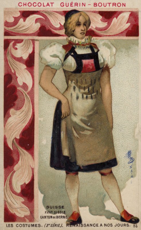 Bernin kantonin sveitsiläinen puku 1600-luvulla tekijältä French School