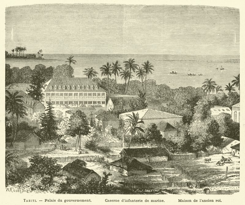 Tahiti (kaiverrus) tekijältä French School