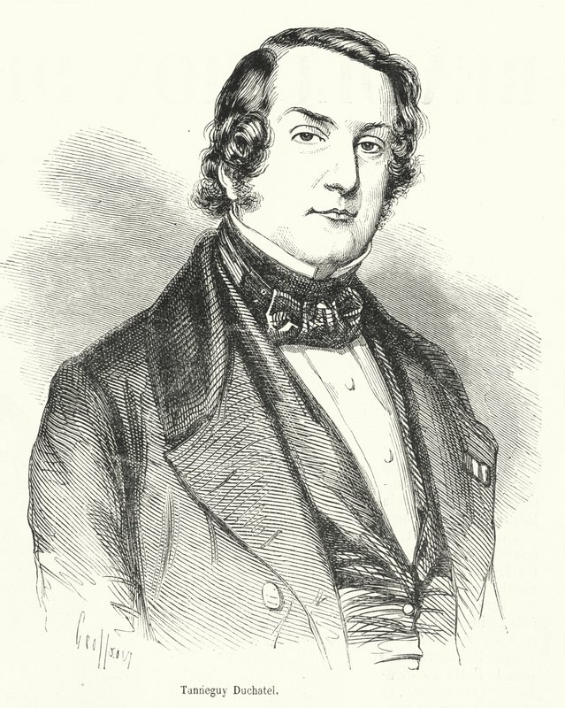 Tanneguy Duchatel, ranskalainen poliitikko ja sisäministeri, joka menetti virkansa Ranskan helmikuun 1848 vallankumouksessa tekijältä French School