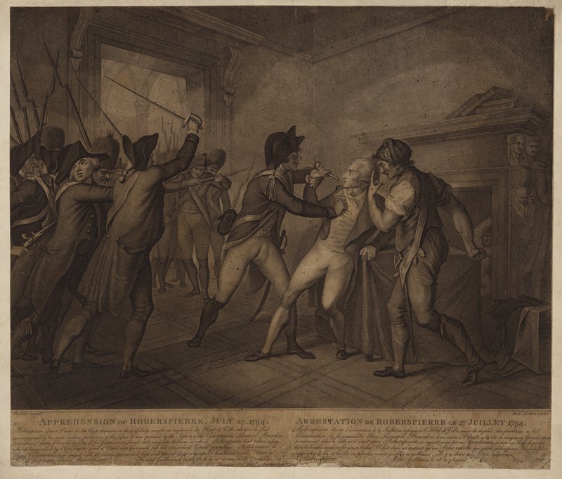 Robespierren kiinniotto 27. heinäkuuta 1794 tekijältä French School