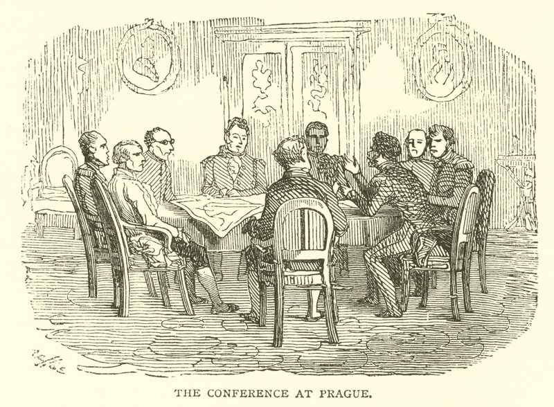 Prahan konferenssi (kaiverrus) tekijältä French School