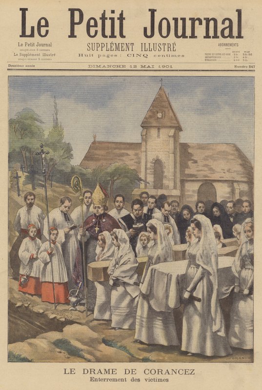 Corancezin murhat; uhrien hautaamiseen tekijältä French School