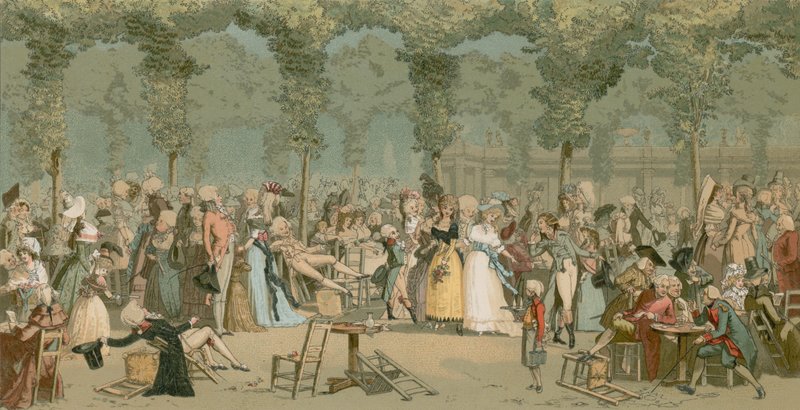 Palais Royal Garden tekijältä French School
