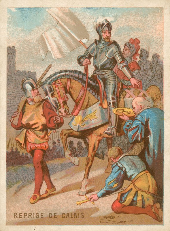 Ranskan kuningas Henrik II valtasi Calais