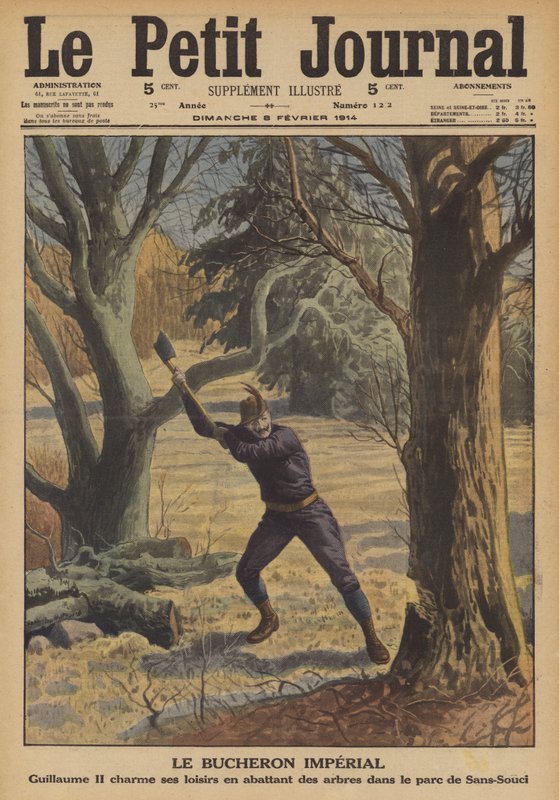 Keisarillinen metsuri (väri litho) tekijältä French School