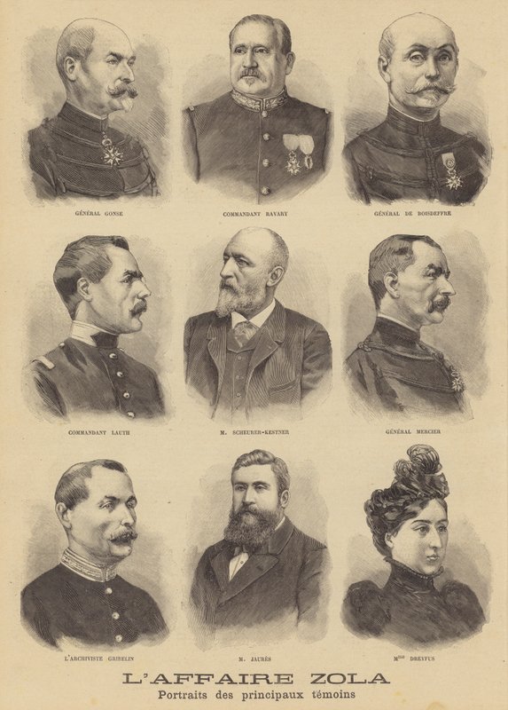 Emile Zolan kunnianloukkausoikeudenkäynti tekijältä French School