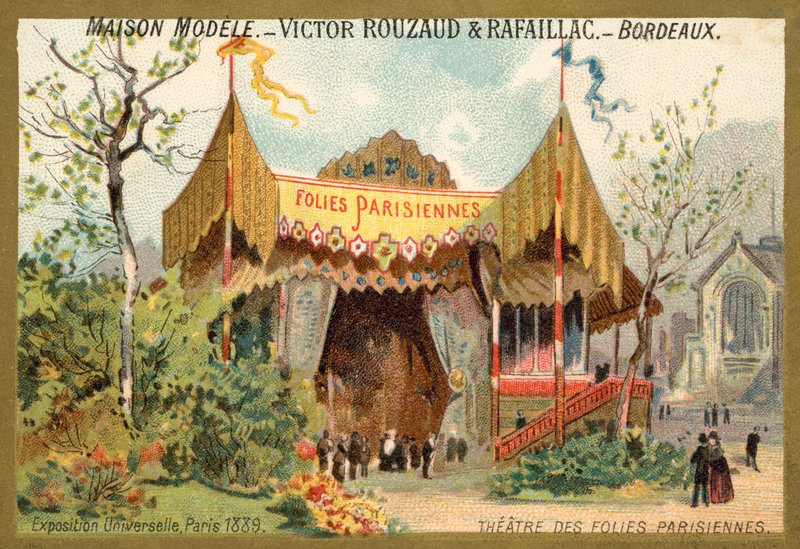 Theater des Folies Parisiennes, maailmanlaajuinen näyttely, Pariisi tekijältä French School