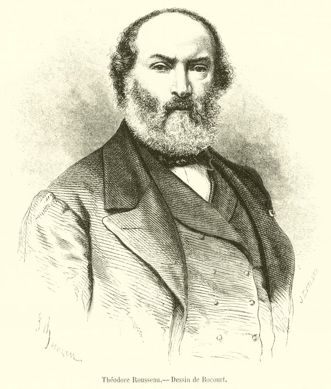 Theodore Rousseau (kaiverrus) tekijältä French School