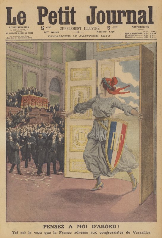 Ajattele minua ensin! (väri litho) tekijältä French School