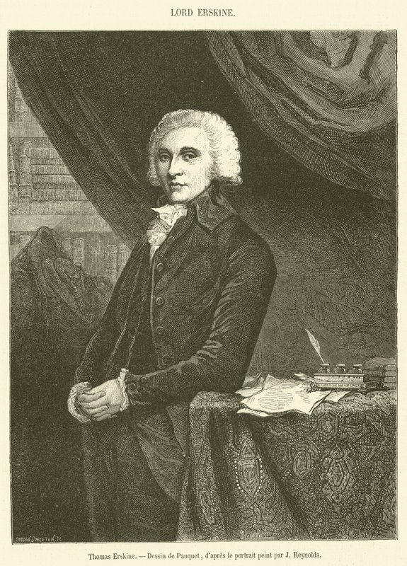 Thomas Erskine (kaiverrus) tekijältä French School