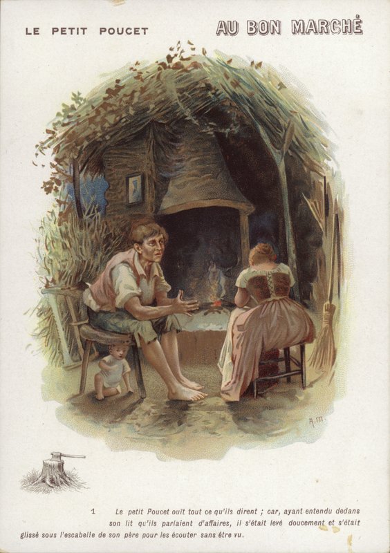 Tom Thumb, Puunhakkaaja ja vaimo tekijältä French School