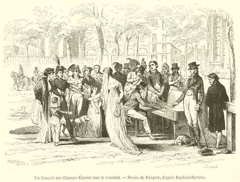 Konsertti Champs-Elysees