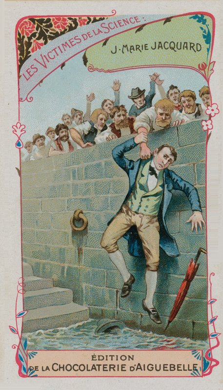 Tieteen uhrit: Joseph Marie Jacquard tekijältä French School