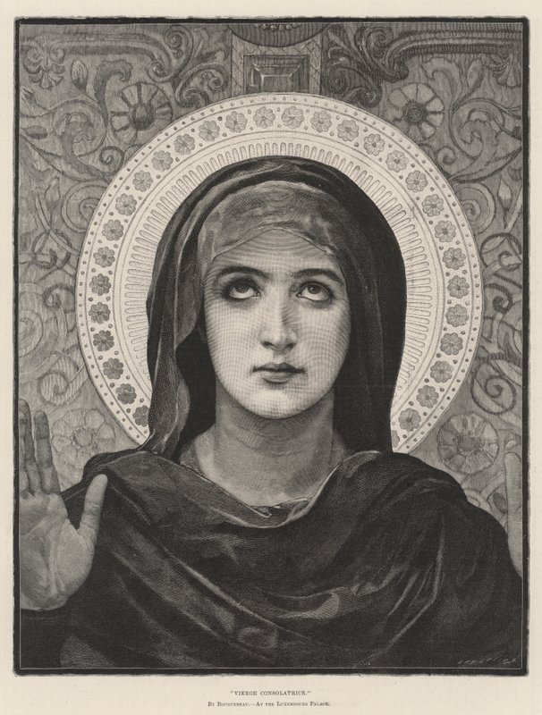 Vierge Consolatrice Luxemburgin palatsissa tekijältä French School