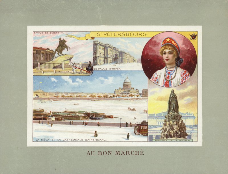 Näkymät Pietariin tekijältä French School