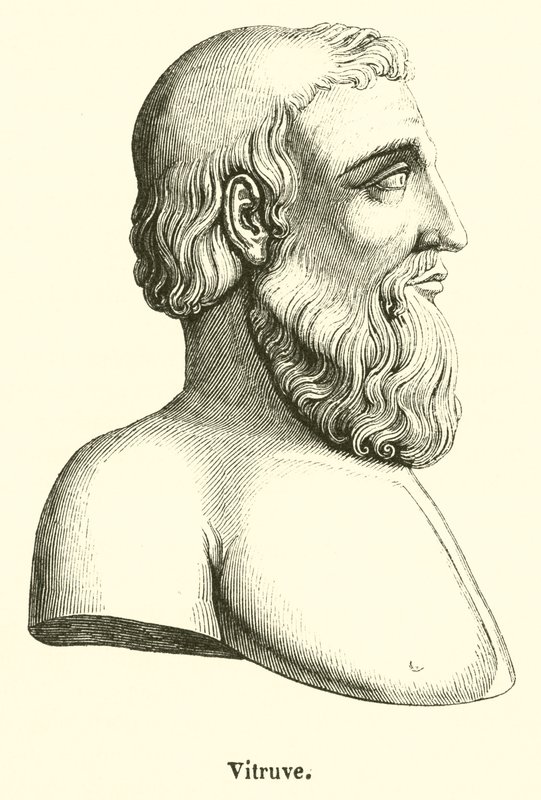 Vitruvius (kaiverrus) tekijältä French School