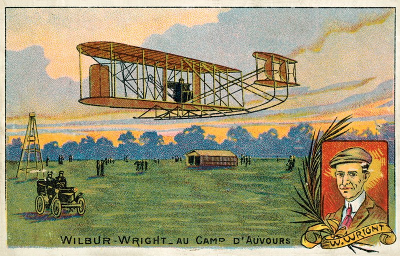 Wilbur Wright lentää Camp d