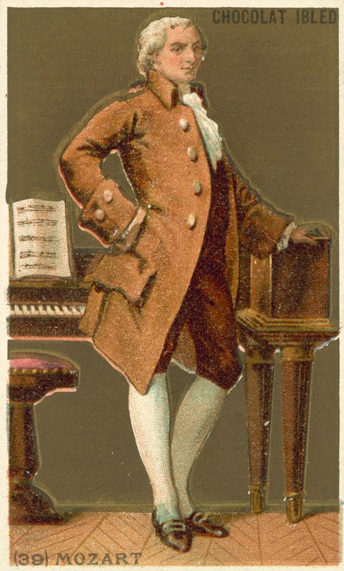 Wolfgang Amadeus Mozart, itävaltalainen säveltäjä tekijältä French School