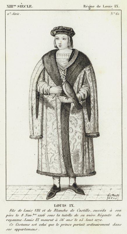 XIII Siecle, Iso-Britannia de Louis IX, Louis IX (kaiverrus) tekijältä French School