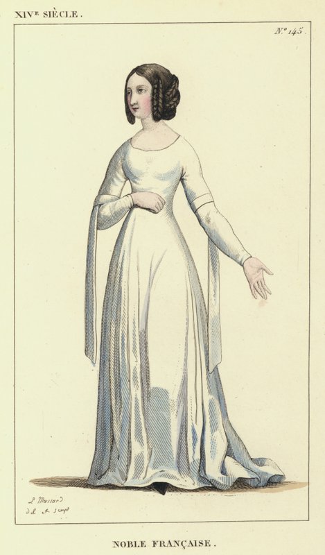XIV Siecle, Noble Francaise (värikaiverrus) tekijältä French School