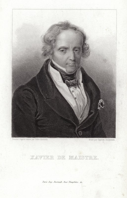 Xavier de Maistre, ranskalainen sotilas ja kirjailija tekijältä French School