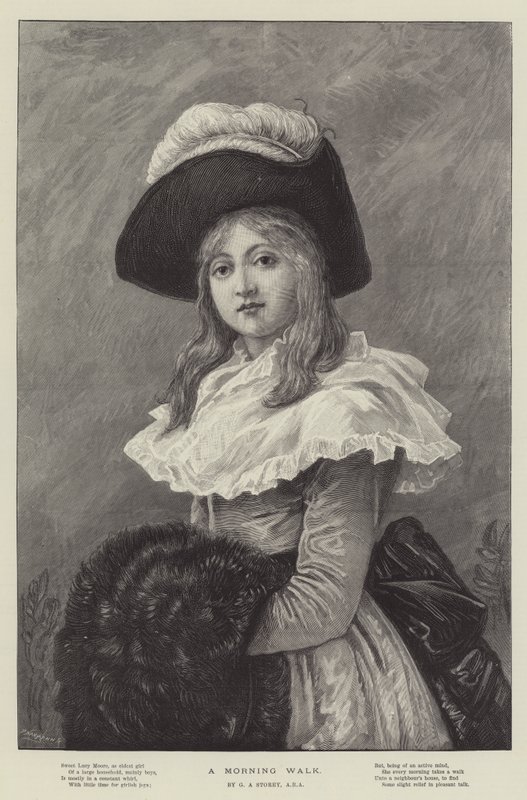 Aamukävely tekijältä George Adolphus Storey