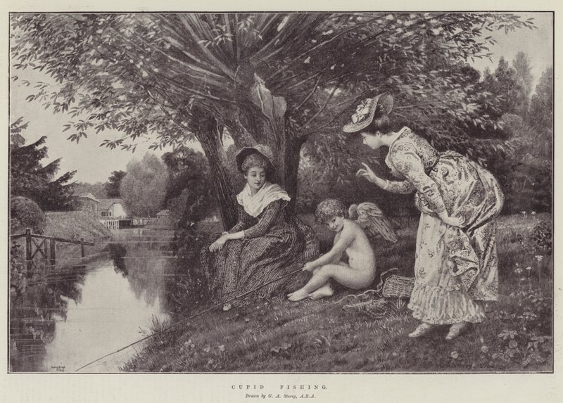 Cupidin kalastus tekijältä George Adolphus Storey