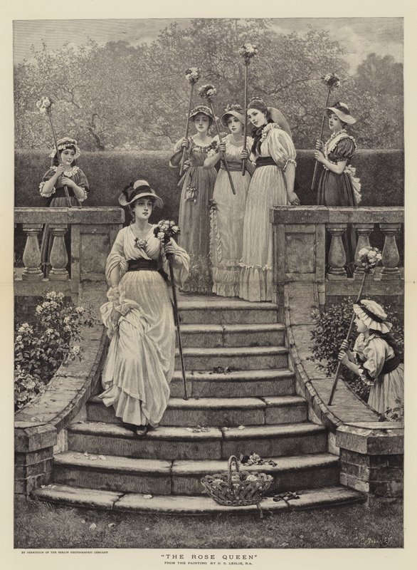 Ruusukuningatar tekijältä George Dunlop Leslie
