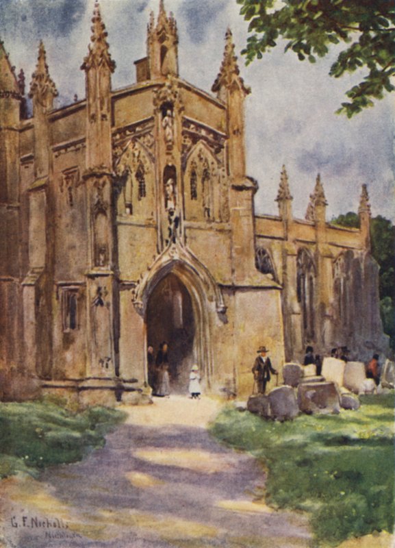 Porohin kirkko, Northleach tekijältä George Franck Nicholls