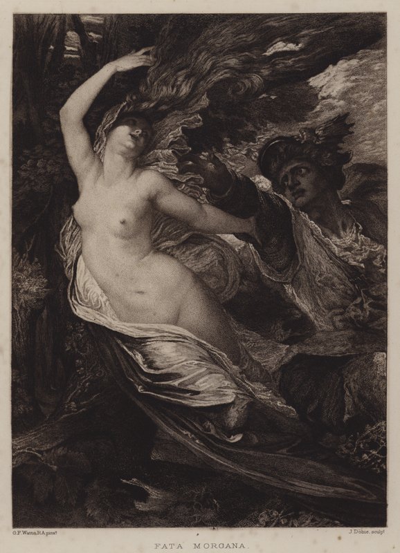 Morgana tyttö tekijältä George Frederick Watts
