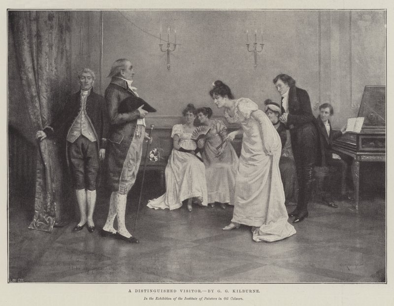 Arvostettu Vierailija tekijältä George Goodwin Kilburne