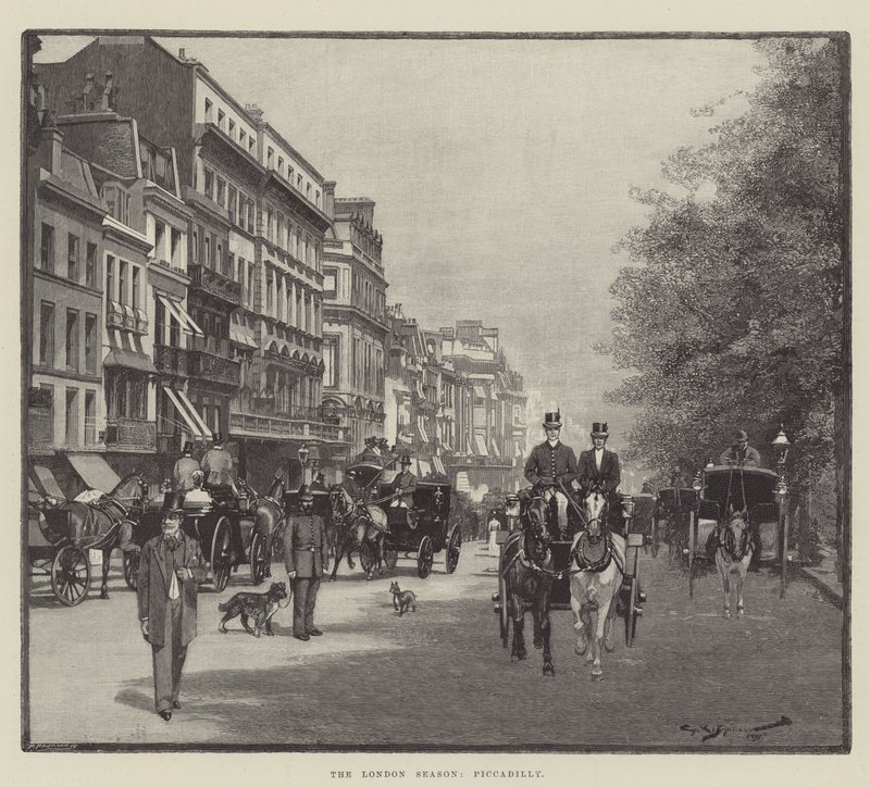 Lontoon kausi, Piccadilly tekijältä George L. Seymour