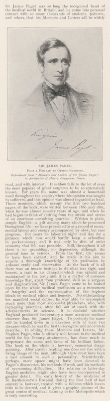 Sir James Paget tekijältä George Richmond