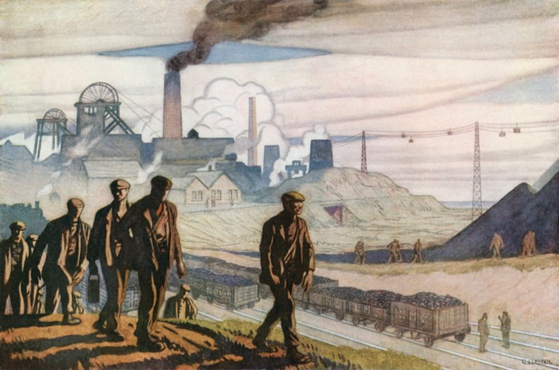 British Industries, hiili tekijältä George Clausen