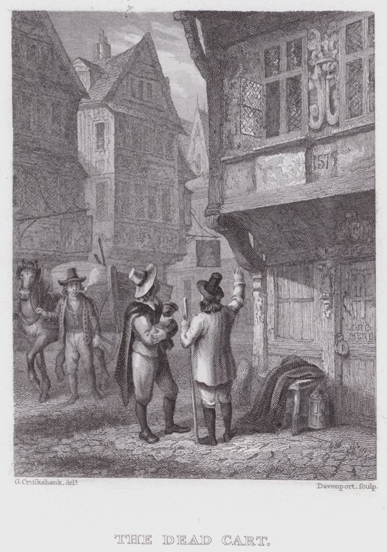 Kuollut kärry (kaiverrus) tekijältä George (after) Cruikshank