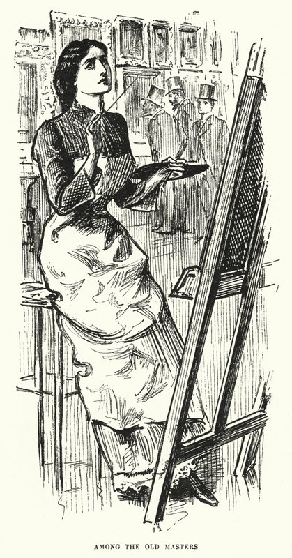 George du Maurierin kuvitus Trilbylle (kaiverrus) tekijältä George (after) Du Maurier