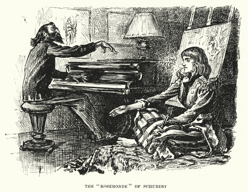 George du Maurierin kuvitus Trilbylle (kaiverrus) tekijältä George (after) Du Maurier