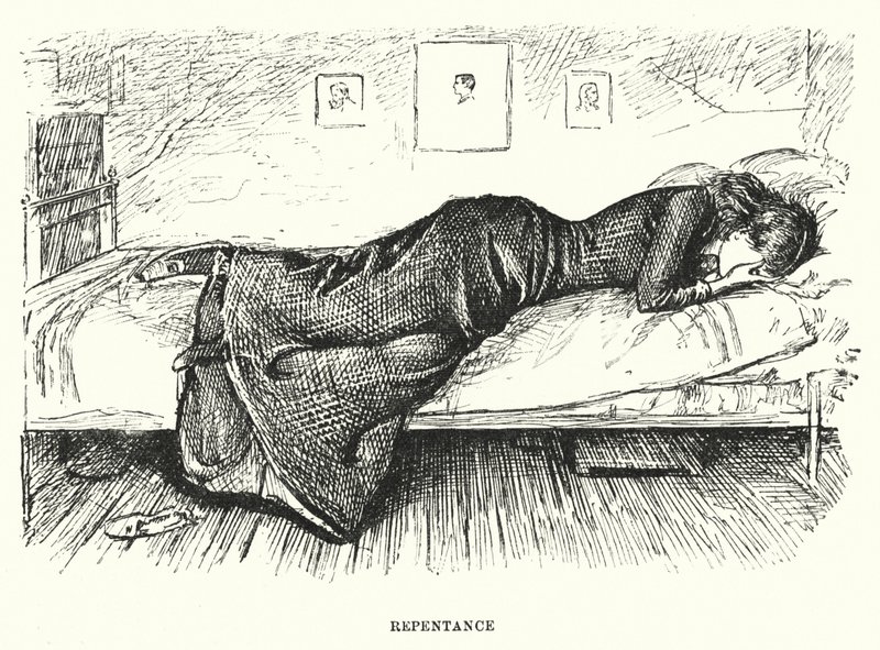 George du Maurierin kuvitus Trilbylle (kaiverrus) tekijältä George (after) Du Maurier