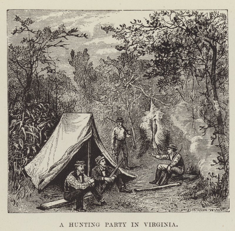 Metsästysjuhlat Virginiassa tekijältä George Augustus Sala