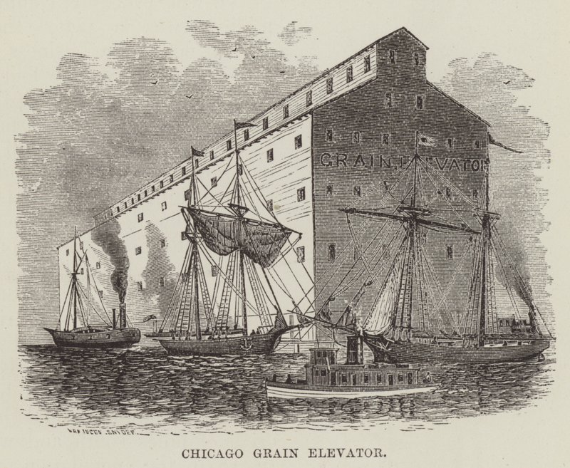 Chicagon viljahissi tekijältä George Augustus Sala